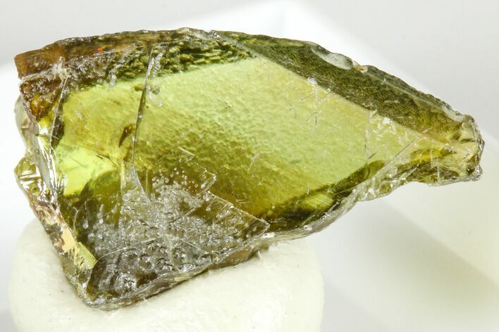 Green Titanite (Sphene) Crystal - Tanzania #379747